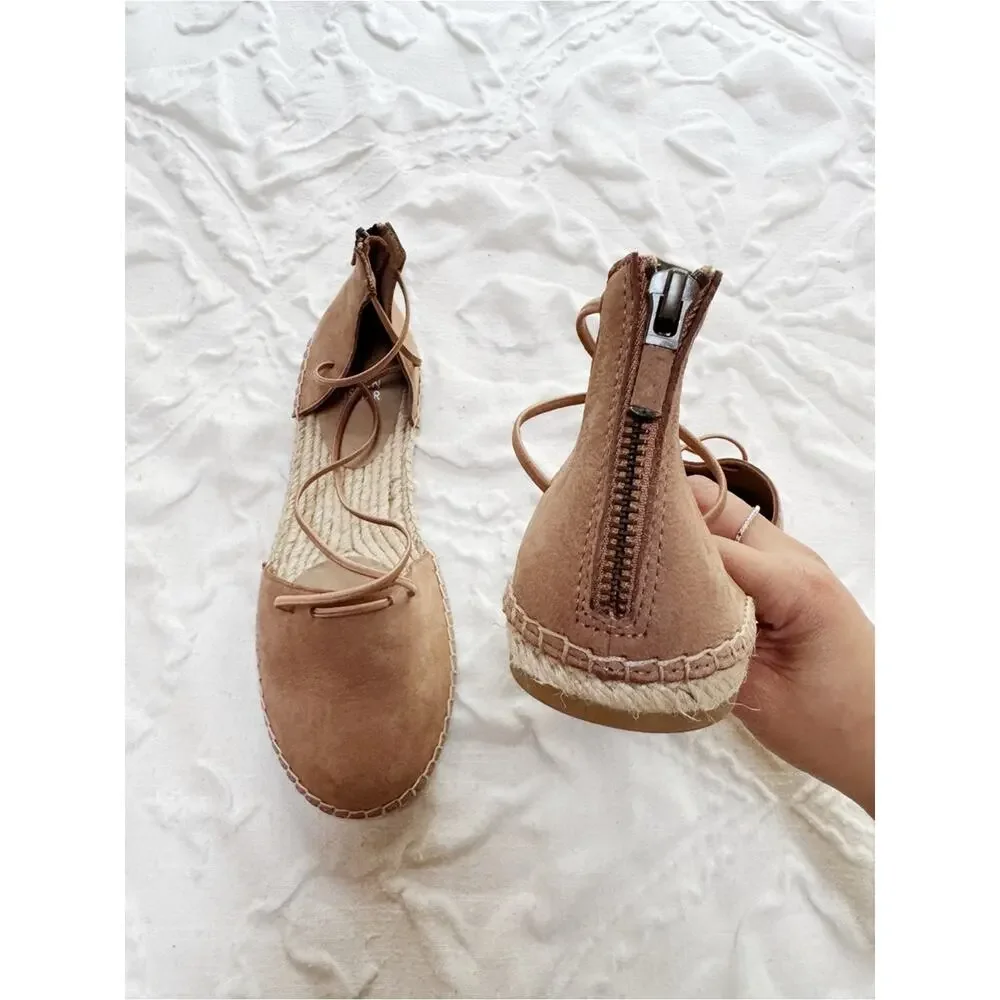 Eileen Fisher Lace Espadrille Size 8 New $155